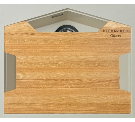 Кухонная мойка KitKraken Ocean Creamy K-600.1014