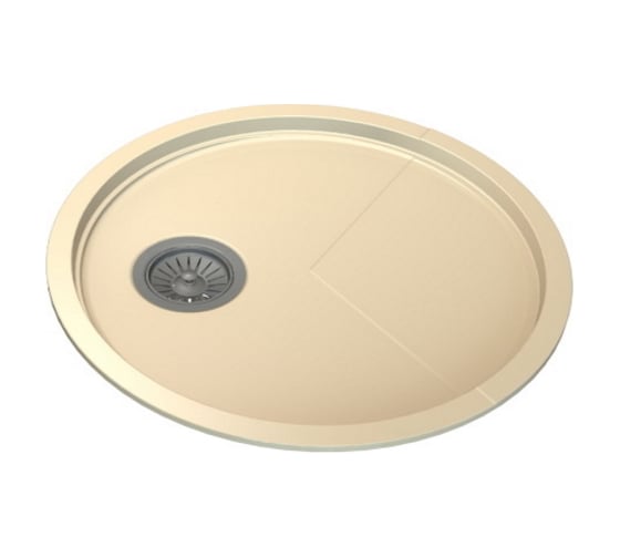 Кухонная мойка KitKraken Spring Creamy C-510.1014