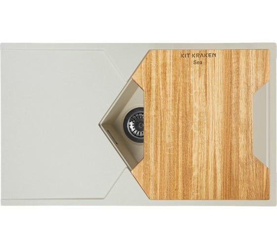 Кухонная мойка KitKraken Sea Creamy K-850.1014