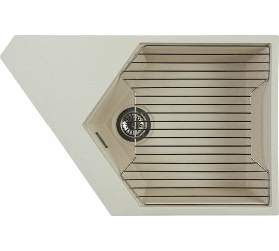 Кухонная мойка River KitKraken Creamy K-775.1014