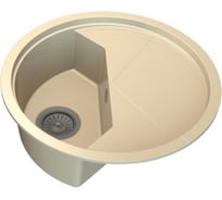 Кухонная мойка KitKraken Stream Creamy C-510M.1014