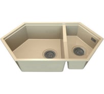 Кухонная мойка KitKraken Creek Creamy Y-900M.1014