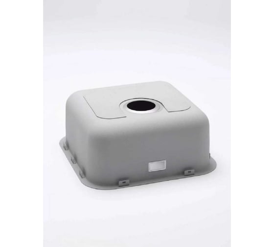 Кухонная мойка из нержавеющей стали SELECT 44, 44.5x44.5x18.5 Grandex AQUA 200333