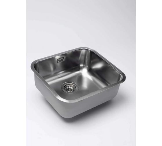 Кухонная мойка из нержавеющей стали SELECT 49, 49.5x44.5x18.5 Grandex AQUA 200334