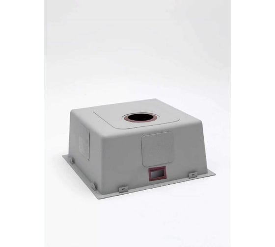 Кухонная мойка из нержавеющей стали Grandex AQUA с PVD покрытием PROLINE 44 COPPER, 44x44x20 3034132