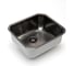 Кухонная мойка из нержавеющей стали Grandex AQUA с PVD покрытием SELECT 49 ANTHRACITE, 49,5x44,5x18,5 2003343 3