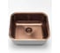 Кухонная мойка из нержавеющей стали Grandex AQUA с PVD покрытием SELECT 49 COPPER, 49,5x44,5x18,5 2003342 2
