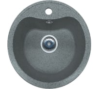 Кухонная мойка Maxweld Рашмор чистое серебро AL435C