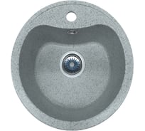 Кухонная мойка Maxweld Рашмор платина AL435PL