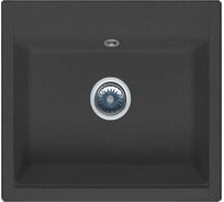 Кухонная мойка Maxweld Кайлас чёрный обсидиан AL595CH