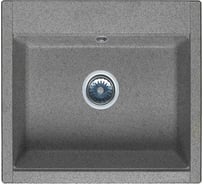 Кухонная мойка Maxweld Кайлас чистое серебро AL595С