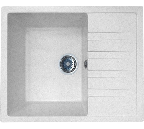 Кухонная мойка Maxweld Падеш белый мрамор AL570BM