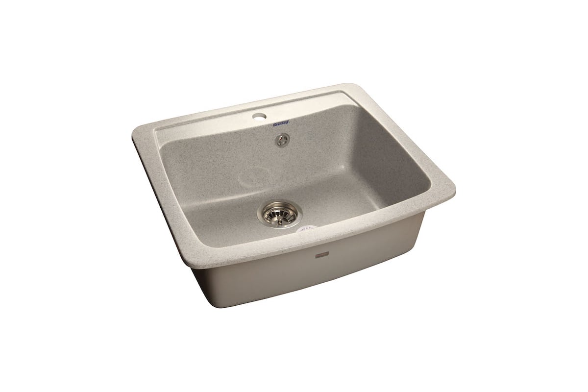 Композитная мойка GRANFEST Standart GF-S605 605х515, серая 310 429638 ...