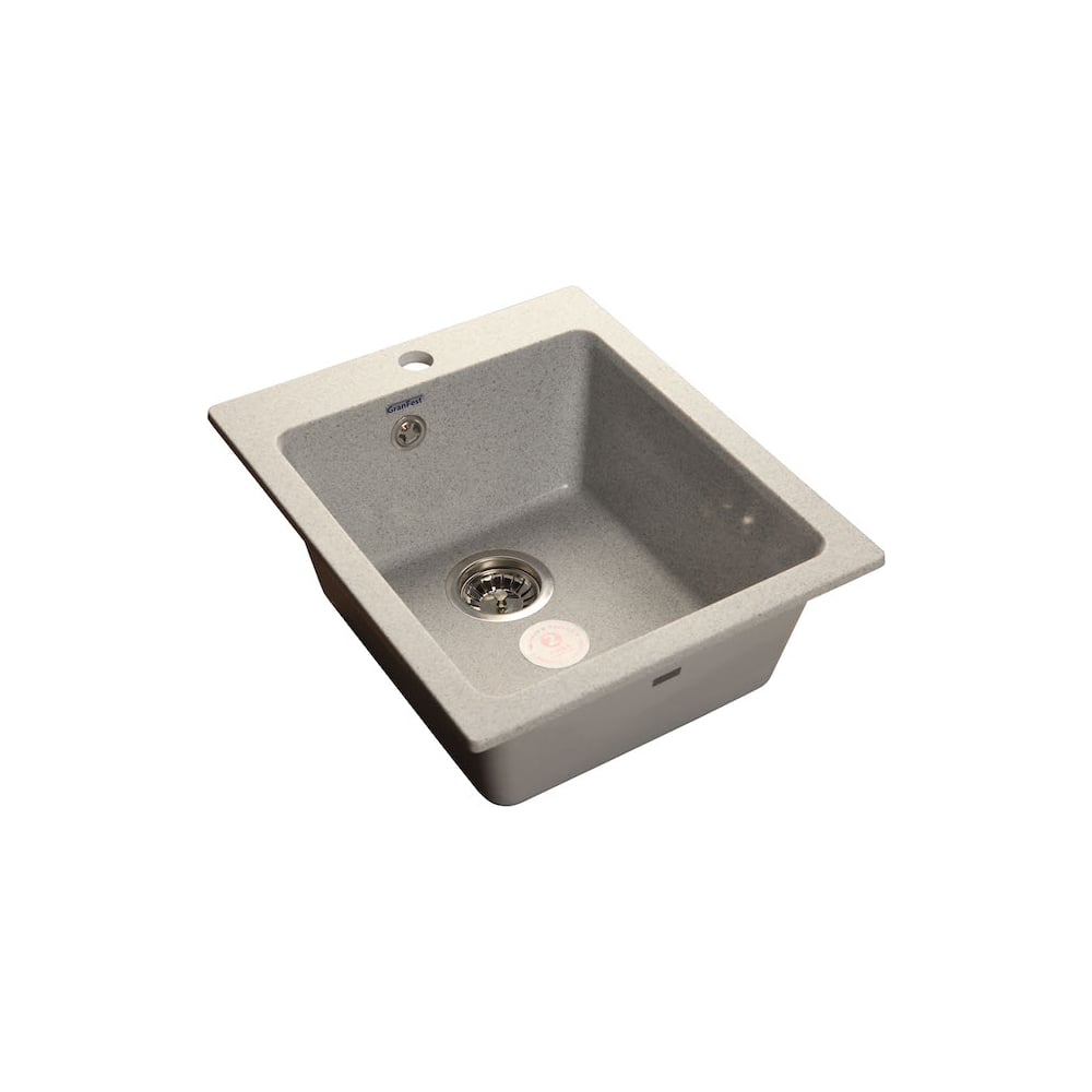 Композитная мойка GRANFEST Practic GF-P505 427х506, серая 310 432581 ...