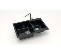 Мойка Marrbaxx глянец Азель Z191Q4 (черн.) Z191Q004