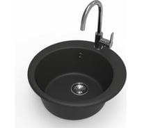 Мойка кварцевая Marrbaxx Виктори U30R44 черный Q030R044