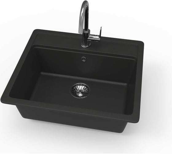 Мойка кварцевая Marrbaxx Джеки U9R44 черный Q009R044