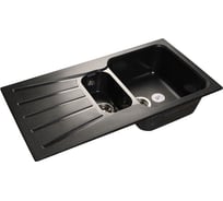 Композитная мойка GRANFEST Standart GF-S940KL 940х495 Черный 308 417809
