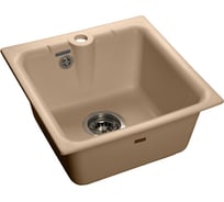 Композитная мойка GRANFEST Practic GF-P420 417х417 Топаз 460871