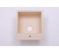 Мойка ALCORA Квадро G-021 сахара, с сифоном 193