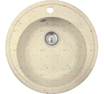 Мойка ALCORA Виктория Медея 502х502 мм, колорадо, с сифоном 402