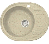 Мойка ALCORA Альпина Аврора колорадо, с сифоном 409