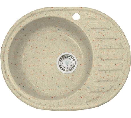 Мойка ALCORA Альпина Аврора колорадо, с сифоном 409