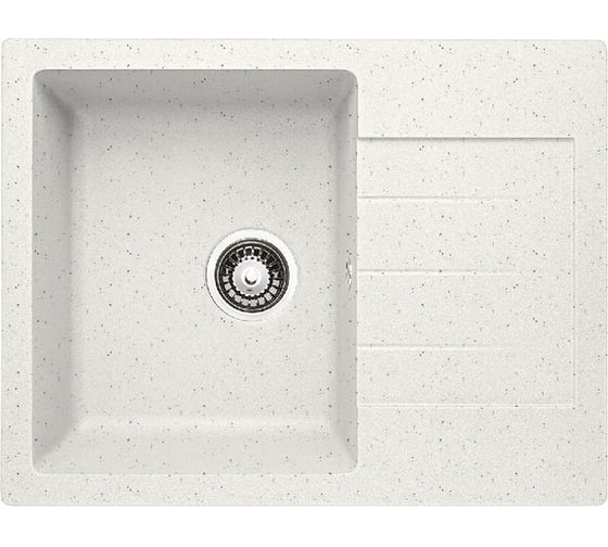 Мойка ALCORA Ардезия G-016 жасмин, 640х490 мм, с сифоном 143 1