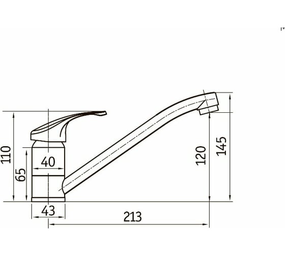 Комплект UKINOX мойка, смеситель, выпуск СКМГ, крепёж КНМ STD600.600.4 R kit 01