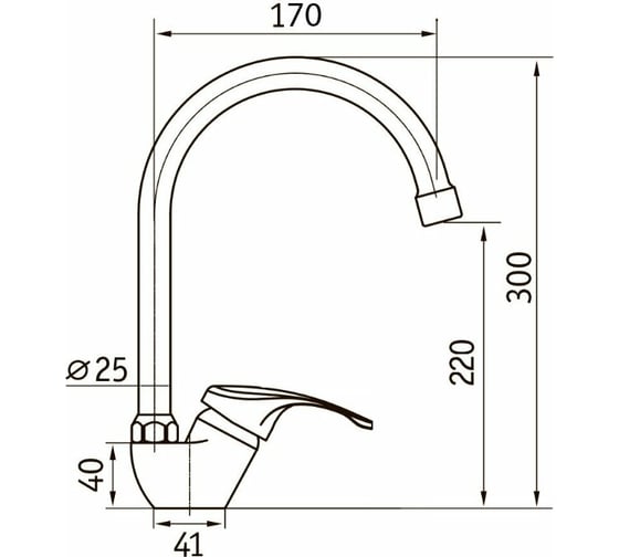 Комплект UKINOX мойка, смеситель, выпуск, крепёж STD800.600.4 R kit 01