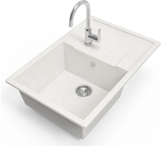 Мойка кварцевая MARRBAXX Джоли U161R41 белая Q161R041 1