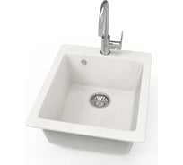 Мойка кварцевая MARRBAXX Линди U8R41 белая Q008R041