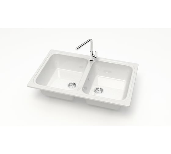 Глянцевая мойка MARRBAXX Эвон Z20G31 (белый) Z020G031