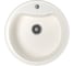 Мойка mixline ML-GM09 круглая, молоко, 341, 490х490х185 мм 533497 2