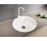 Мойка mixline ML-GM09 круглая, молоко, 341, 490х490х185 мм 533497 4