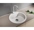 Мойка mixline ML-GM09 круглая, белая, 331, 490х490х185 мм 533495 4