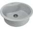 Мойка mixline ML-GM09 круглая, серая, 310, 490х490х185 мм 533500 1