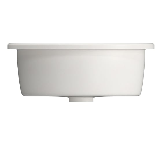 Мойка mixline ML-GM10 круглая, белая, 331, 440х440х180 мм 525067