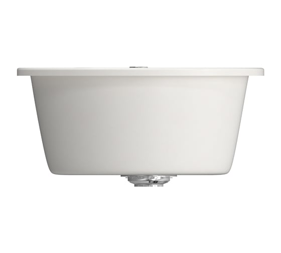 Мойка mixline ML-GM10 круглая, молоко, 341, 440х440х180 мм 532391