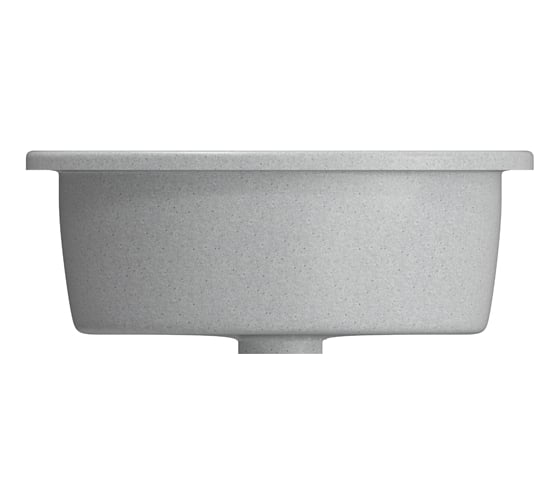 Мойка mixline ML-GM10 круглая, серая, 310, 440х440х180 мм 525061