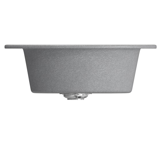 Мойка mixline ML-GM11 круглая, графит, 342, 500х500х180 мм 533153