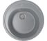 Мойка mixline ML-GM11 круглая, темно-серая, 309, 500х500х180 мм 525071 2