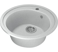 Мойка mixline ML-GM11 круглая, серая, 310, 500х500х180 мм 525069