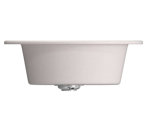 Мойка mixline ML-GM11 круглая, светло-розовая, 311, 500х500х180 мм 525072