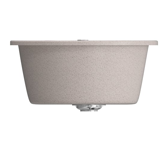 Мойка mixline ML-GM12 круглая, песочная, 302, 480х480х210 мм 525076