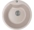 Мойка mixline ML-GM12 круглая, песочная, 302, 480х480х210 мм 525076 2