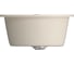 Мойка mixline ML-GM12 круглая, бежевая, 328, 480х480х210 мм 525082 3