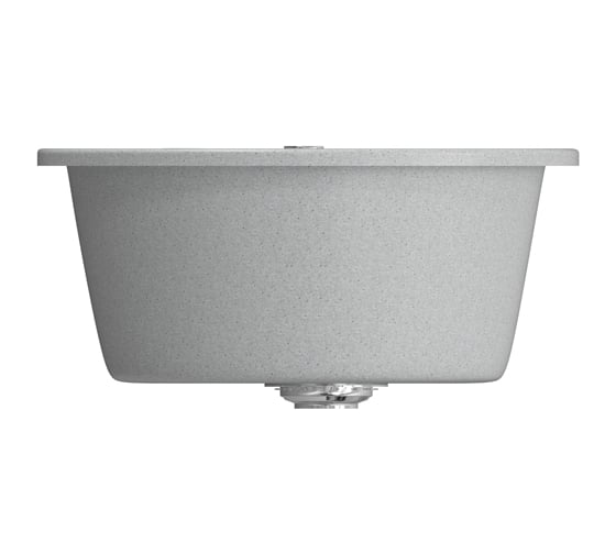 Мойка mixline ML-GM12 круглая, серая, 310, 480х480х210 мм 525077
