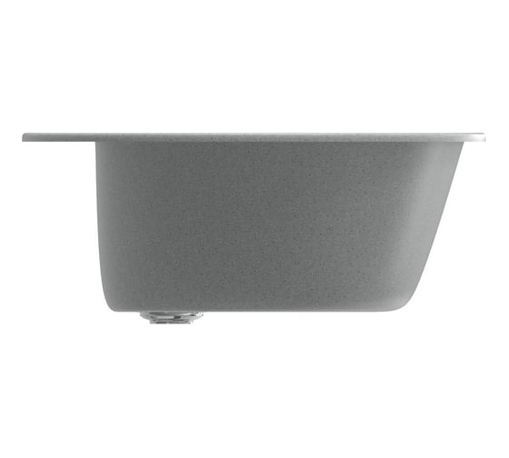 Мойка mixline ML-GM13 круглая, серая, 310, 495х495х190 мм 525085