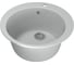 Мойка mixline ML-GM13 круглая, серая, 310, 495х495х190 мм 525085 1